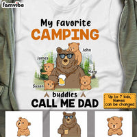 Personalized Dad Bear Camping T Shirt MY43 30O34 thumb 1