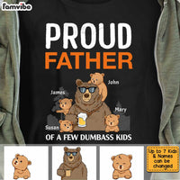 Personalized Dad Papa Bear T Shirt AP291 85O34 thumb 1