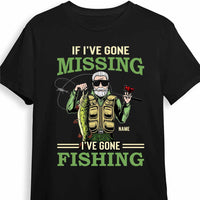 Personalized Dad Fishing T Shirt MY52 32O34 thumb 1