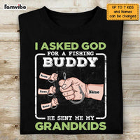 Personalized Dad Grandpa Fishing T Shirt MY103 30O47 thumb 1