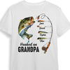 Personalized Dad Grandpa Fishing T Shirt AP281 30O28 1