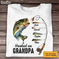 Personalized Dad Grandpa Fishing T Shirt AP281 30O28 thumb 1
