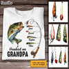 Personalized Dad Grandpa Fishing T Shirt AP281 30O28 1