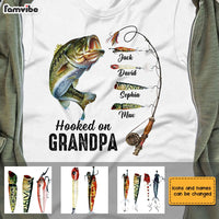 Personalized Dad Grandpa Fishing T Shirt AP281 30O28 thumb 1