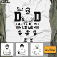 Personalized Dad T Shirt MY41 30O28 thumb 1