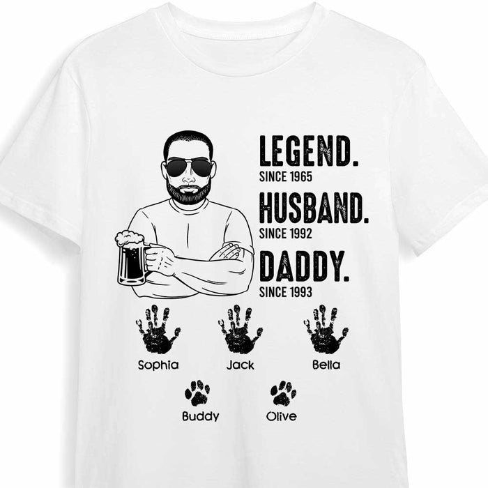 Personalized Dad T Shirt MY64 30O47 1