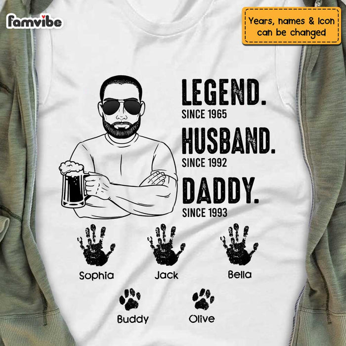 Personalized Dad T Shirt MY64 30O47 1