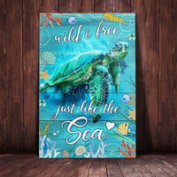 Sea Turtle Canvas JN231 67O61 thumb 1