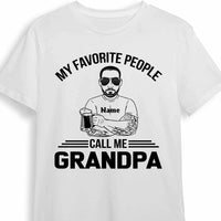 Personalized Dad Grandpa T Shirt MY93 32O34 thumb 1