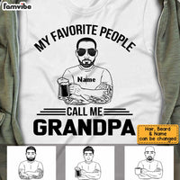 Personalized Dad Grandpa T Shirt MY93 32O34 thumb 1