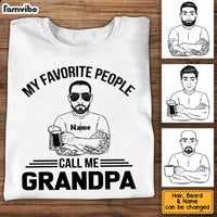 Personalized Dad Grandpa T Shirt MY93 32O34 thumb 1