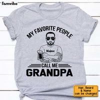 Personalized Dad Grandpa T Shirt MY93 32O34 thumb 1