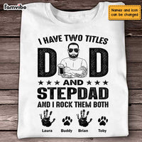 Personalized Stepdad T Shirt MY52 85O47 thumb 1