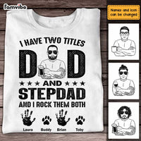 Personalized Stepdad T Shirt MY52 85O47 thumb 1