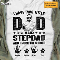 Personalized Stepdad T Shirt MY52 85O47 thumb 1