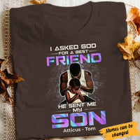 Personalized BWA Dad And Son Friend T Shirt AG112 65O34 thumb 1