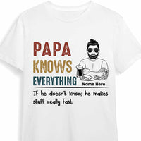 Personalized Dad Grandpa T Shirt MY122 28O47 thumb 1