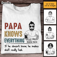 Personalized Dad Grandpa T Shirt MY122 28O47 thumb 1