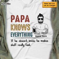 Personalized Dad Grandpa T Shirt MY122 28O47 thumb 1