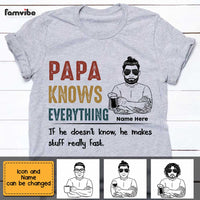 Personalized Dad Grandpa T Shirt MY122 28O47 thumb 1