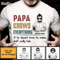 Personalized Dad Grandpa T Shirt MY122 28O47 thumb 1