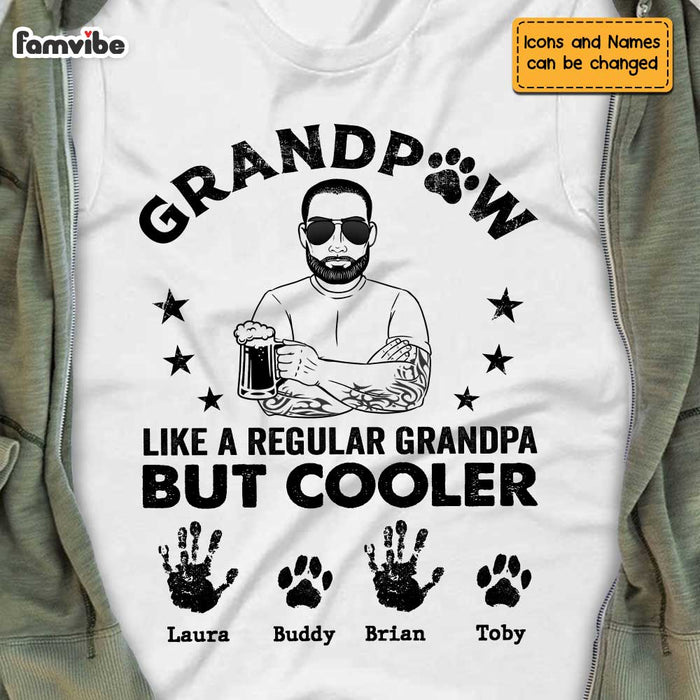 Personalized Dad Grandpa T Shirt MY51 28O47 1