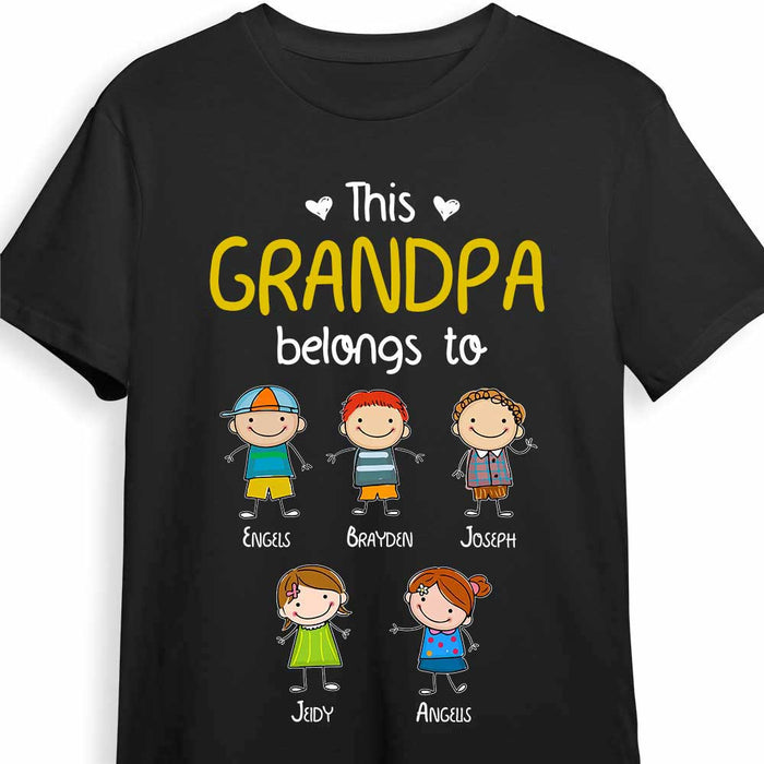 Personalized Grandpa T Shirt AP299 30O34 1
