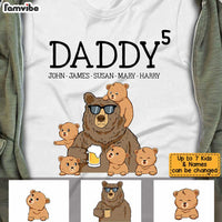 Personalized Dad Grandpa Bear T Shirt MY61 23O34 thumb 1