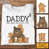 Personalized Dad Grandpa Bear T Shirt MY61 23O34 thumb 1