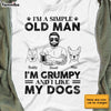 Personalized Dog Dad Grandpa T Shirt MY92 31O28 1