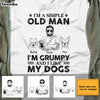 Personalized Dog Dad Grandpa T Shirt MY92 31O28 1