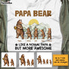 Personalized Dad Grandpa Bear T Shirt MY63 30O28 1