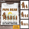 Personalized Dad Grandpa Bear T Shirt MY63 30O28 1