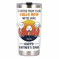 Personalized Dad Grandpa Funny Tumbler MY62 30O34 thumb 1