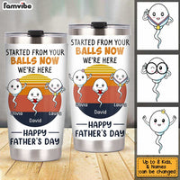 Personalized Dad Grandpa Funny Tumbler MY62 30O34 thumb 1