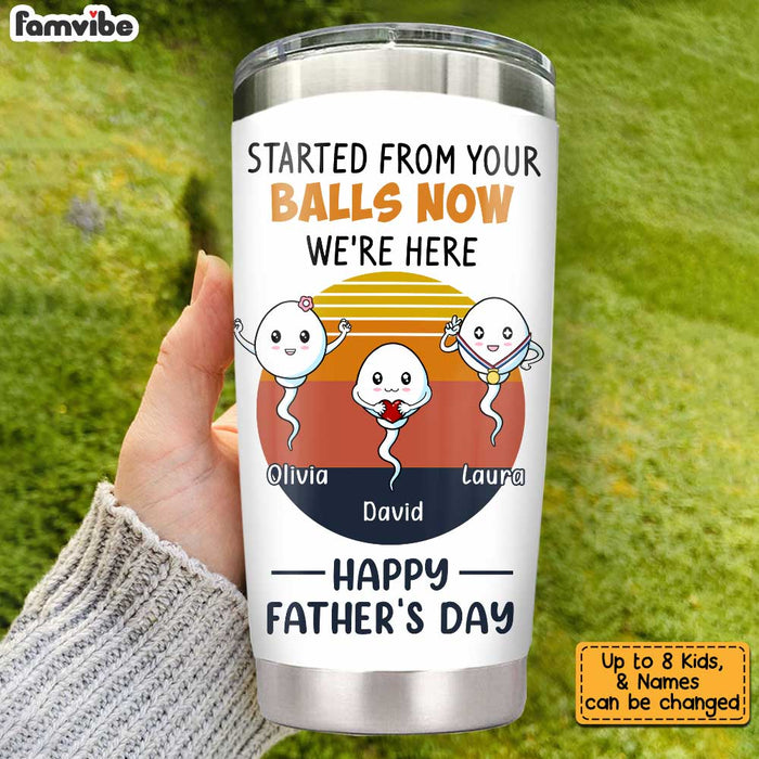 Personalized Dad Grandpa Funny Tumbler MY62 30O34 1