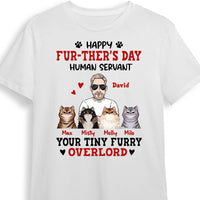 Personalized Cat Dad T Shirt MY111 32O28 thumb 1