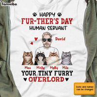 Personalized Cat Dad T Shirt MY111 32O28 thumb 1