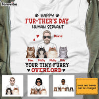 Personalized Cat Dad T Shirt MY111 32O28 thumb 1
