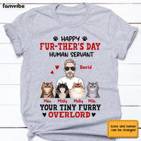 Personalized Cat Dad T Shirt MY111 32O28 thumb 1