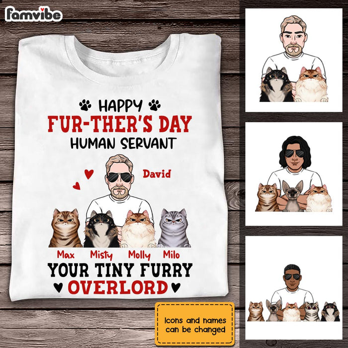 Personalized Cat Dad T Shirt MY111 32O28 1