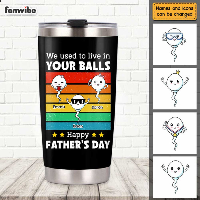 Personalized Dad Funny Steel Tumbler MY114 31O47 1