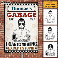 Personalized Dad Garage Metal Sign MY111 31O47 thumb 1