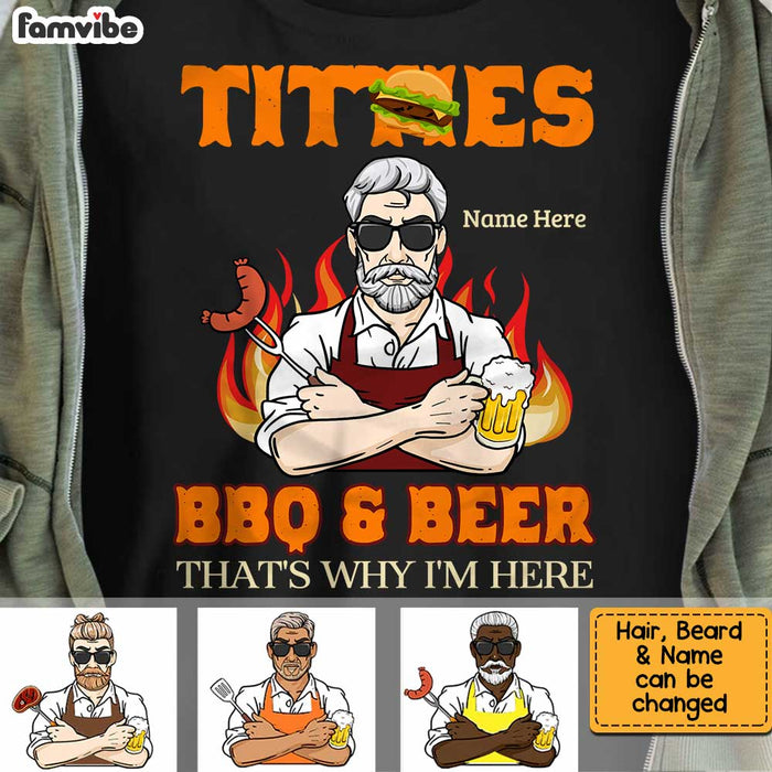 Personalized Dad BBQ T Shirt MY112 32O34 1