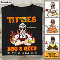 Personalized Dad BBQ T Shirt MY112 32O34 thumb 1