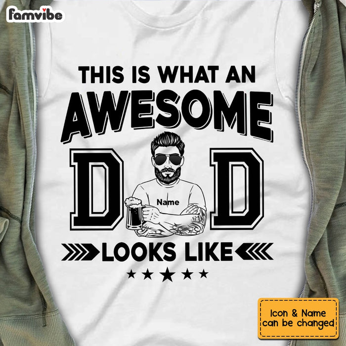 Personalized Dad Grandpa T Shirt MY73 30O53 1