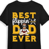 Personalized BBQ Flipping Dad T Shirt MY101 85O53 1