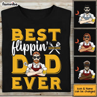 Personalized BBQ Flipping Dad T Shirt MY101 85O53 thumb 1