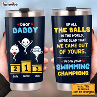Personalized Dad Funny Steel Tumbler MY101 31O53 thumb 1