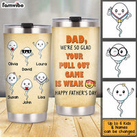 Personalized Dad Grandpa Funny Steel Tumbler MY102 32O34 thumb 1